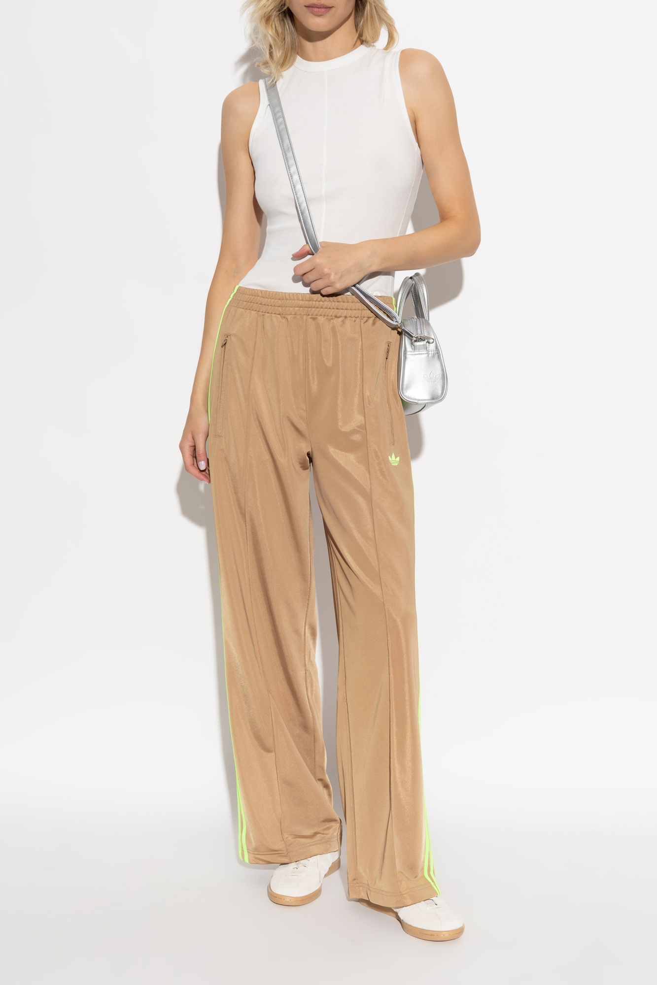 Beige Sweatpants with logo ADIDAS Originals - Vitkac Canada